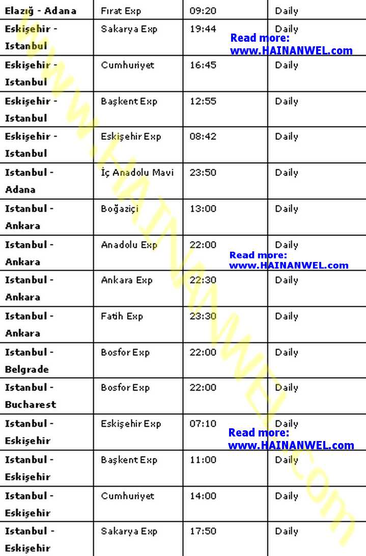 Turkey Railways timetable 2.jpg
