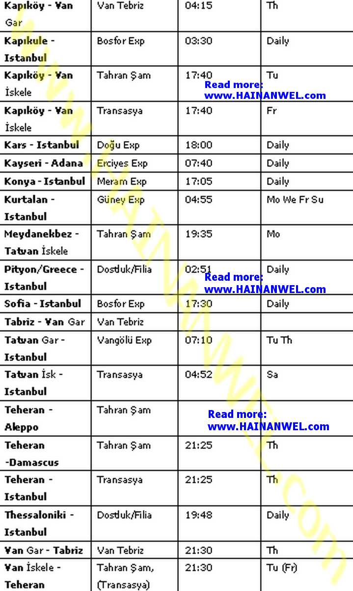 Turkey Railways timetable 4.jpg